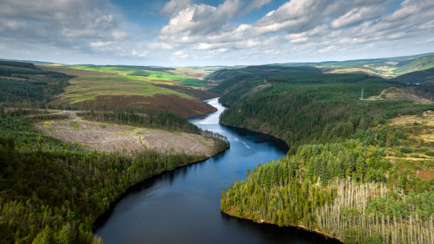 Welsh Valley Landscape